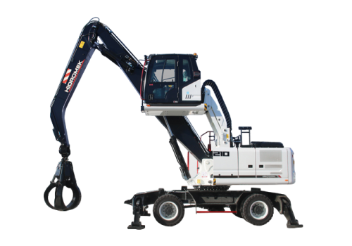 HIDROMEK HMK 210 W MH Excavators with 101-200 HP Range & Has Excavators Type
